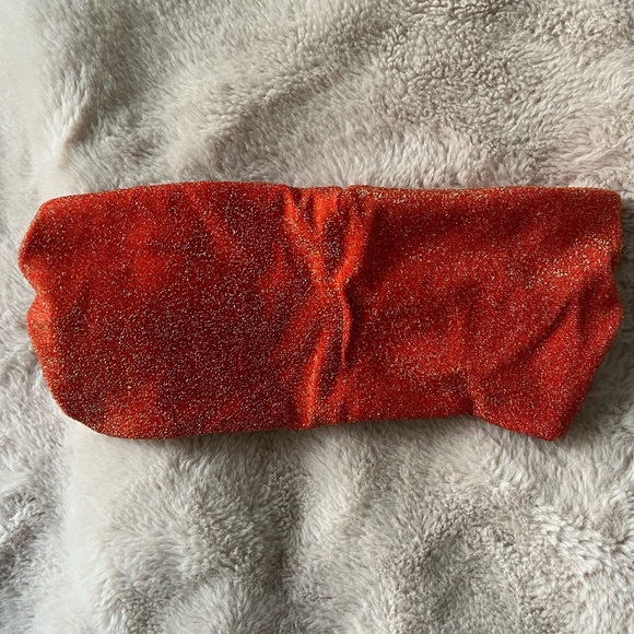 2/$20 ✨NWT Aerie Headbands Sparkly Olive Green and Red Orange Set of 2 - Picture 8 of 8